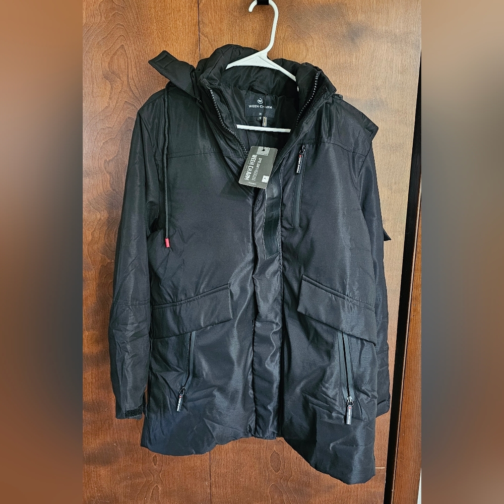 Ween Charm Winter Parka Men's Sz S NWT